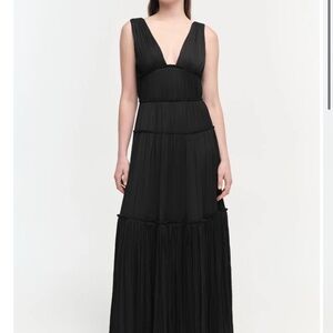 SIMKHAI Mandi Black Evening Gown
